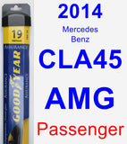 Passenger Wiper Blade for 2014 Mercedes-Benz CLA45 AMG - Assurance