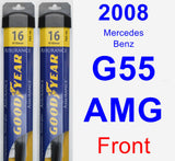 Front Wiper Blade Pack for 2008 Mercedes-Benz G55 AMG - Assurance