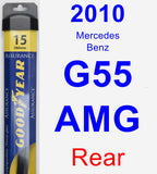 Rear Wiper Blade for 2010 Mercedes-Benz G55 AMG - Assurance