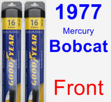 Front Wiper Blade Pack for 1977 Mercury Bobcat - Assurance