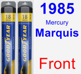 Front Wiper Blade Pack for 1985 Mercury Marquis - Assurance