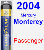 Passenger Wiper Blade for 2004 Mercury Monterey - Assurance