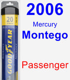 Passenger Wiper Blade for 2006 Mercury Montego - Assurance