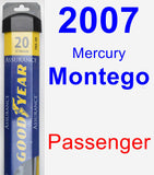 Passenger Wiper Blade for 2007 Mercury Montego - Assurance