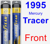 Front Wiper Blade Pack for 1995 Mercury Tracer - Assurance