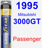 Passenger Wiper Blade for 1995 Mitsubishi 3000GT - Assurance