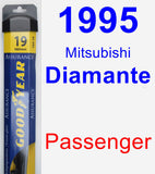 Passenger Wiper Blade for 1995 Mitsubishi Diamante - Assurance