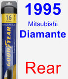 Rear Wiper Blade for 1995 Mitsubishi Diamante - Assurance