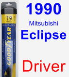 Driver Wiper Blade for 1990 Mitsubishi Eclipse - Assurance