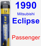 Passenger Wiper Blade for 1990 Mitsubishi Eclipse - Assurance