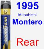 Rear Wiper Blade for 1995 Mitsubishi Montero - Assurance