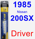 Driver Wiper Blade for 1985 Nissan 200SX - Assurance