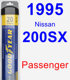 Passenger Wiper Blade for 1995 Nissan 200SX - Assurance