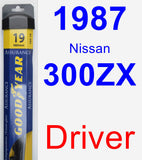 Driver Wiper Blade for 1987 Nissan 300ZX - Assurance