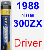 Driver Wiper Blade for 1988 Nissan 300ZX - Assurance