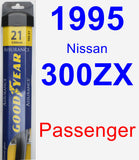 Passenger Wiper Blade for 1995 Nissan 300ZX - Assurance