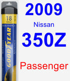 Passenger Wiper Blade for 2009 Nissan 350Z - Assurance