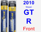 Front Wiper Blade Pack for 2010 Nissan GT-R - Assurance