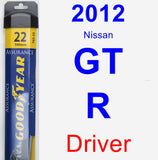 Driver Wiper Blade for 2012 Nissan GT-R - Assurance