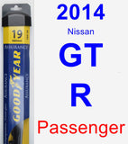 Passenger Wiper Blade for 2014 Nissan GT-R - Assurance