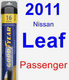 Passenger Wiper Blade for 2011 Nissan Leaf - Assurance