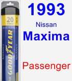 Passenger Wiper Blade for 1993 Nissan Maxima - Assurance