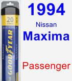 Passenger Wiper Blade for 1994 Nissan Maxima - Assurance