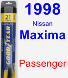 Passenger Wiper Blade for 1998 Nissan Maxima - Assurance