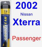 Passenger Wiper Blade for 2002 Nissan Xterra - Assurance