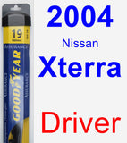 Driver Wiper Blade for 2004 Nissan Xterra - Assurance