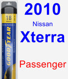 Passenger Wiper Blade for 2010 Nissan Xterra - Assurance