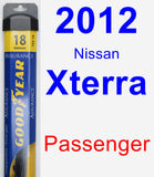 Passenger Wiper Blade for 2012 Nissan Xterra - Assurance