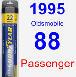 Passenger Wiper Blade for 1995 Oldsmobile 88 - Assurance