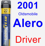 Driver Wiper Blade for 2001 Oldsmobile Alero - Assurance