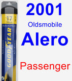 Passenger Wiper Blade for 2001 Oldsmobile Alero - Assurance