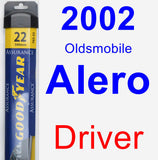 Driver Wiper Blade for 2002 Oldsmobile Alero - Assurance