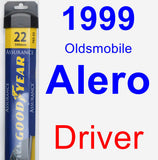 Driver Wiper Blade for 1999 Oldsmobile Alero - Assurance