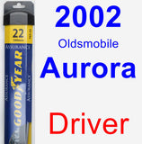 Driver Wiper Blade for 2002 Oldsmobile Aurora - Assurance