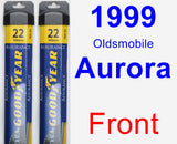 Front Wiper Blade Pack for 1999 Oldsmobile Aurora - Assurance