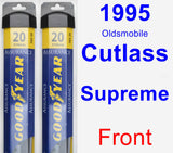 Front Wiper Blade Pack for 1995 Oldsmobile Cutlass Supreme - Assurance