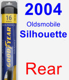 Rear Wiper Blade for 2004 Oldsmobile Silhouette - Assurance