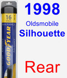 Rear Wiper Blade for 1998 Oldsmobile Silhouette - Assurance