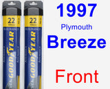 Front Wiper Blade Pack for 1997 Plymouth Breeze - Assurance