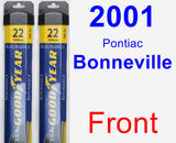 Front Wiper Blade Pack for 2001 Pontiac Bonneville - Assurance