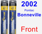 Front Wiper Blade Pack for 2002 Pontiac Bonneville - Assurance