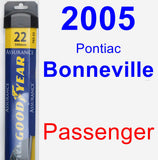 Passenger Wiper Blade for 2005 Pontiac Bonneville - Assurance