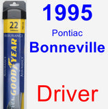 Driver Wiper Blade for 1995 Pontiac Bonneville - Assurance