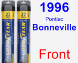 Front Wiper Blade Pack for 1996 Pontiac Bonneville - Assurance