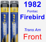 Front Wiper Blade Pack for 1982 Pontiac Firebird - Assurance