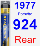 Rear Wiper Blade for 1977 Porsche 924 - Assurance